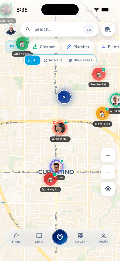 Discover Artisans on the Map